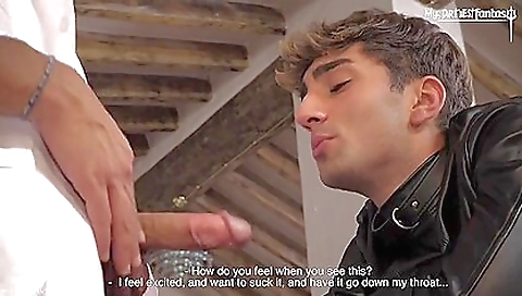 Married guy with a hot facial