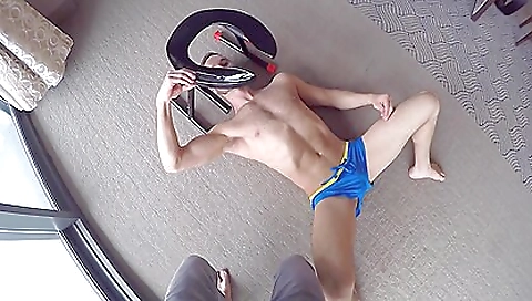 Sultry chick with anal sex on my dick in her sexy feet