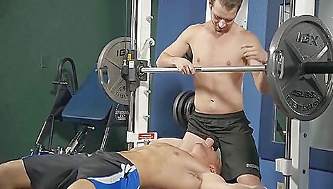 Shaky blond does it with two sexy body